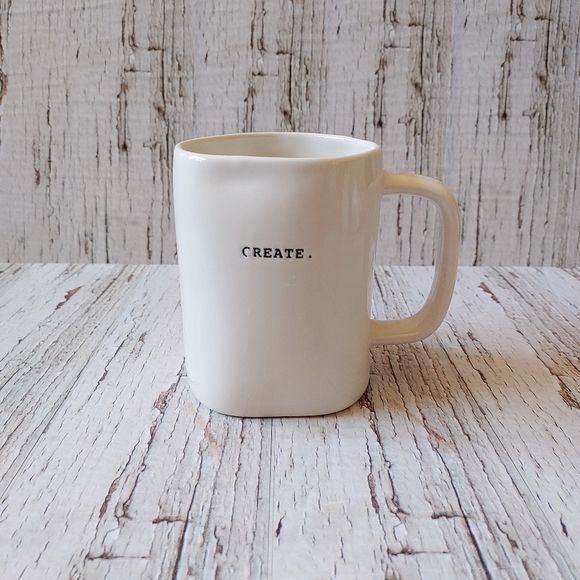 Rae Dunn Other - RAE DUNN | Create minimalist creamy white mug